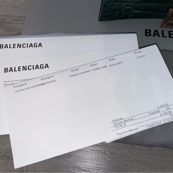 Balenciaga Hourglass handbag - Picture 10 of 13